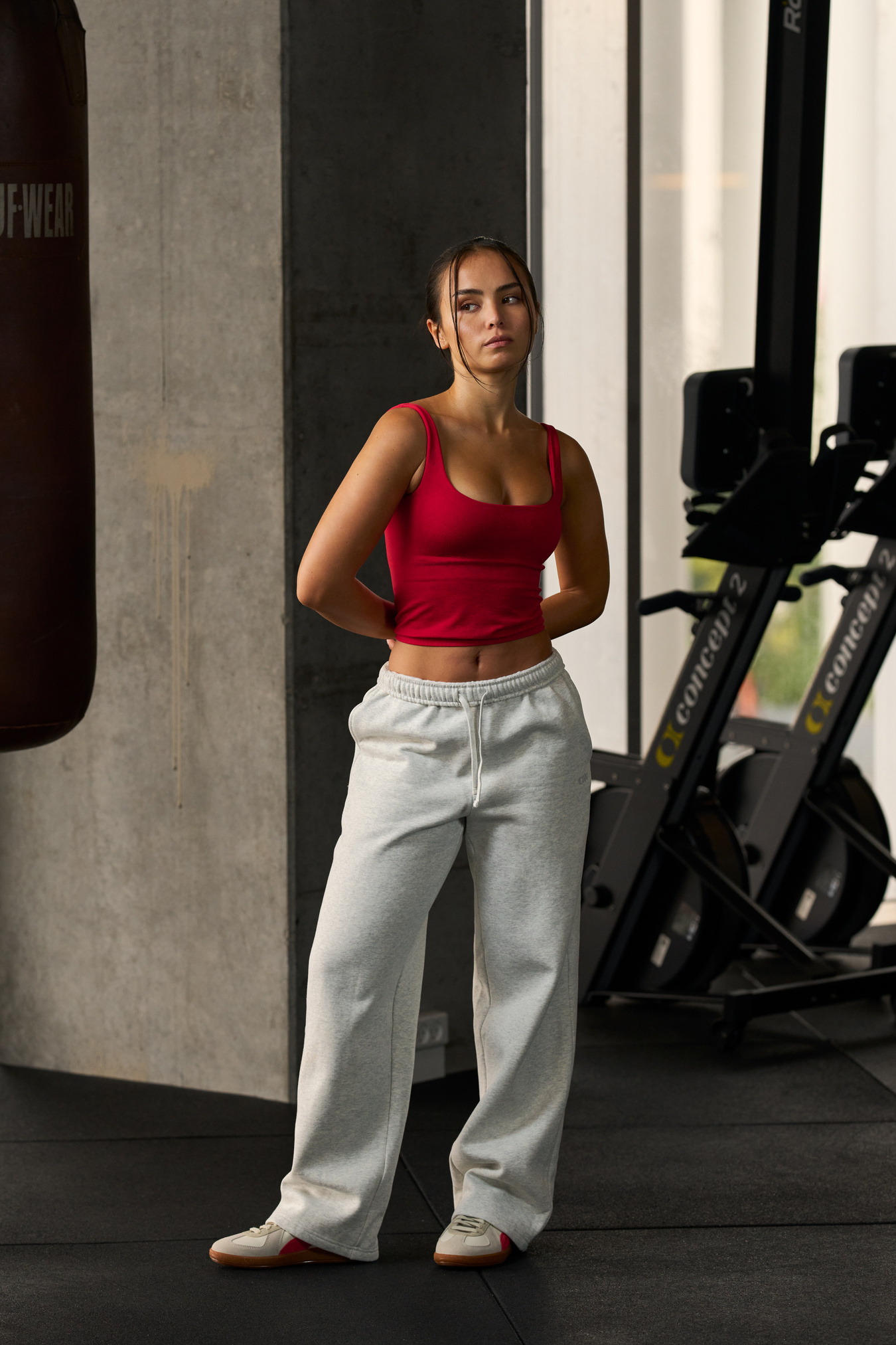 Smooth Seamless 2-in-1 Tank Red Cherry - immagine $