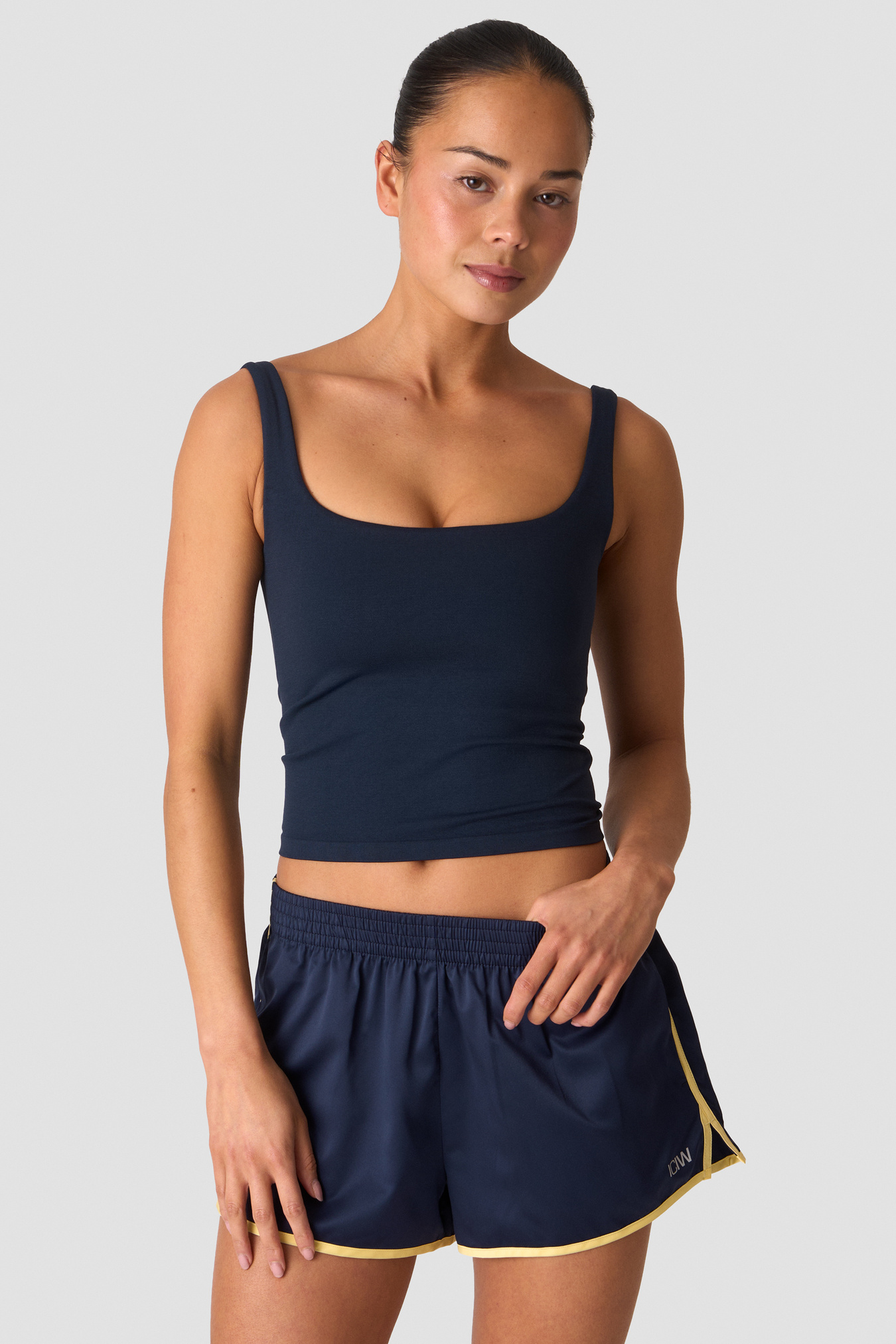 Smooth Seamless 2-in-1 Tank Midnight Blue - image 1