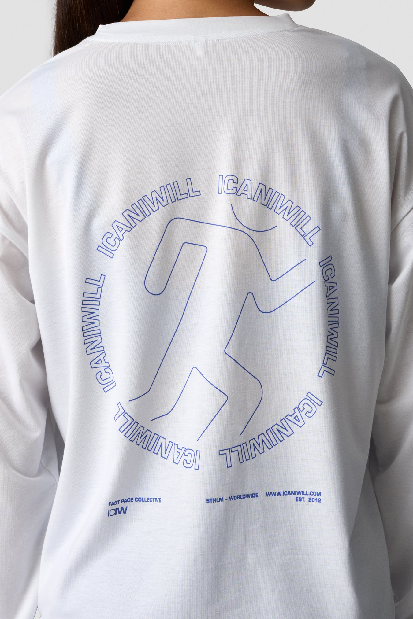 Mirage Dri-Release Long Sleeve Print White Snow - billede 2