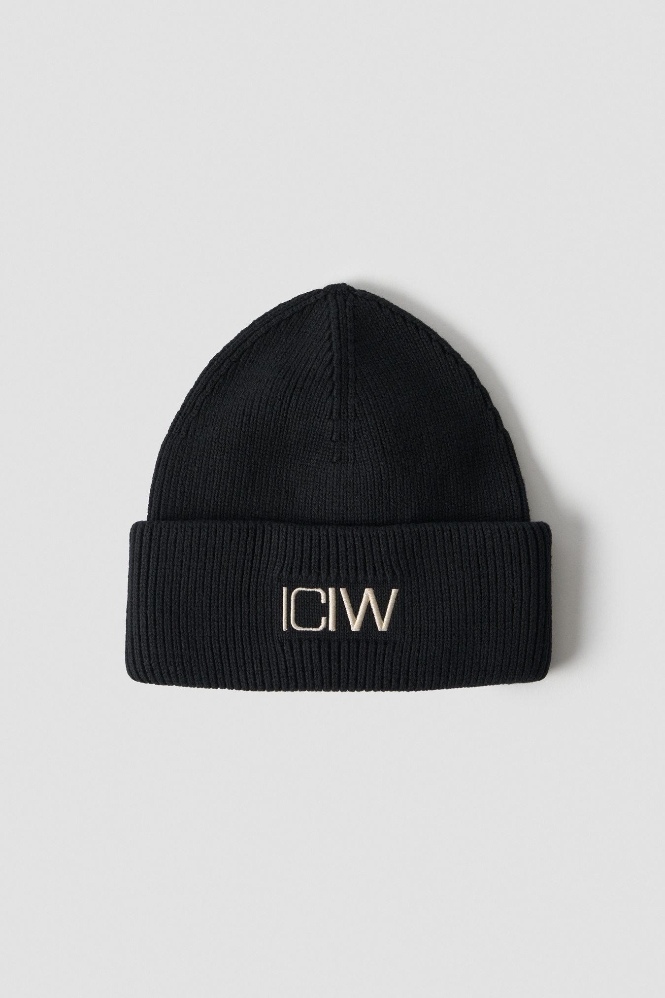 Ribbed Beanie Black - image 3