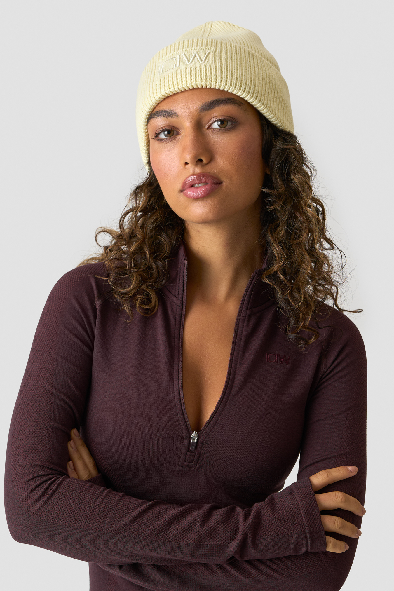 Ribbed Beanie Vanilla Cream - image 2
