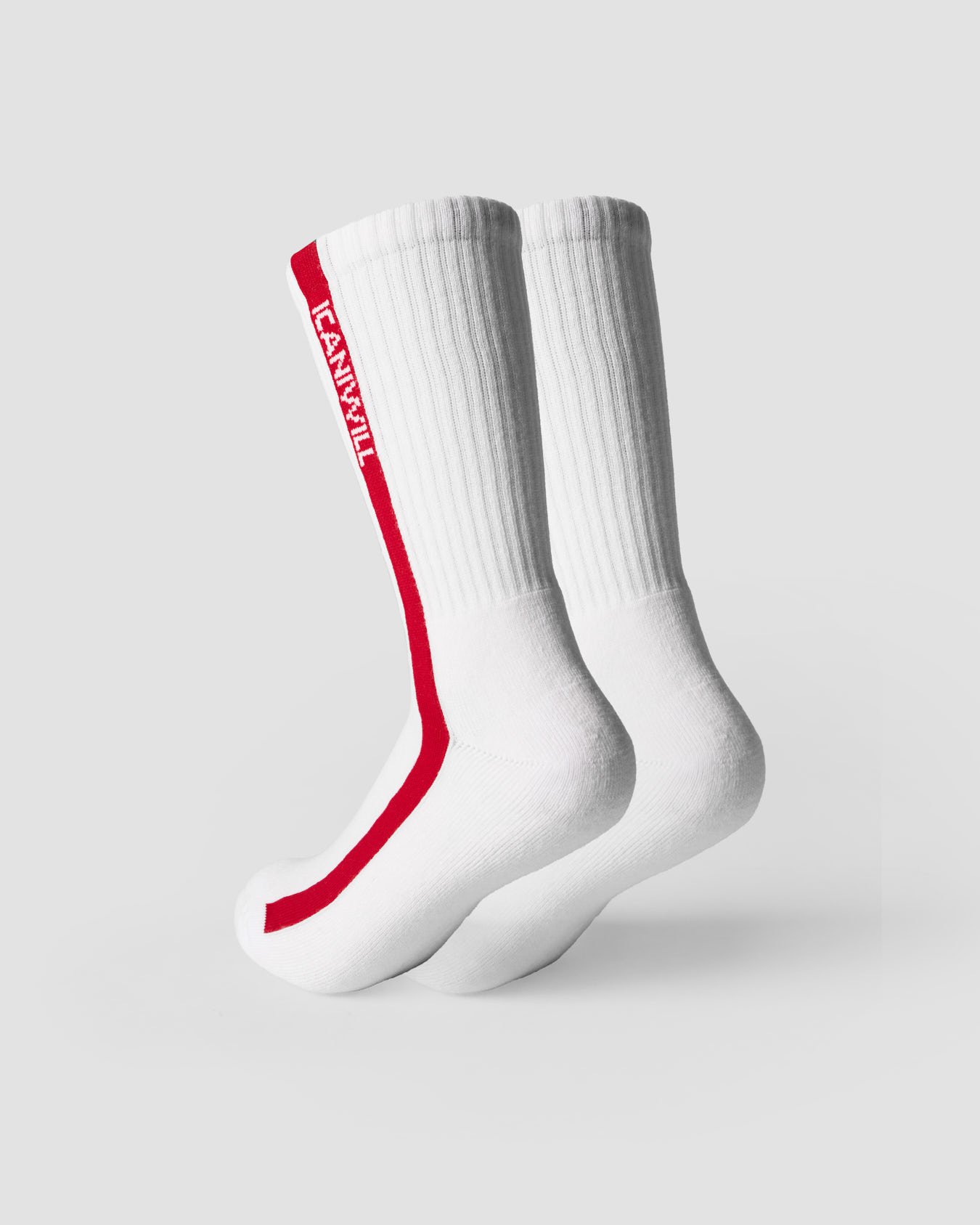Vertical Striped Socks 2-pack Red Cherry - billede 1