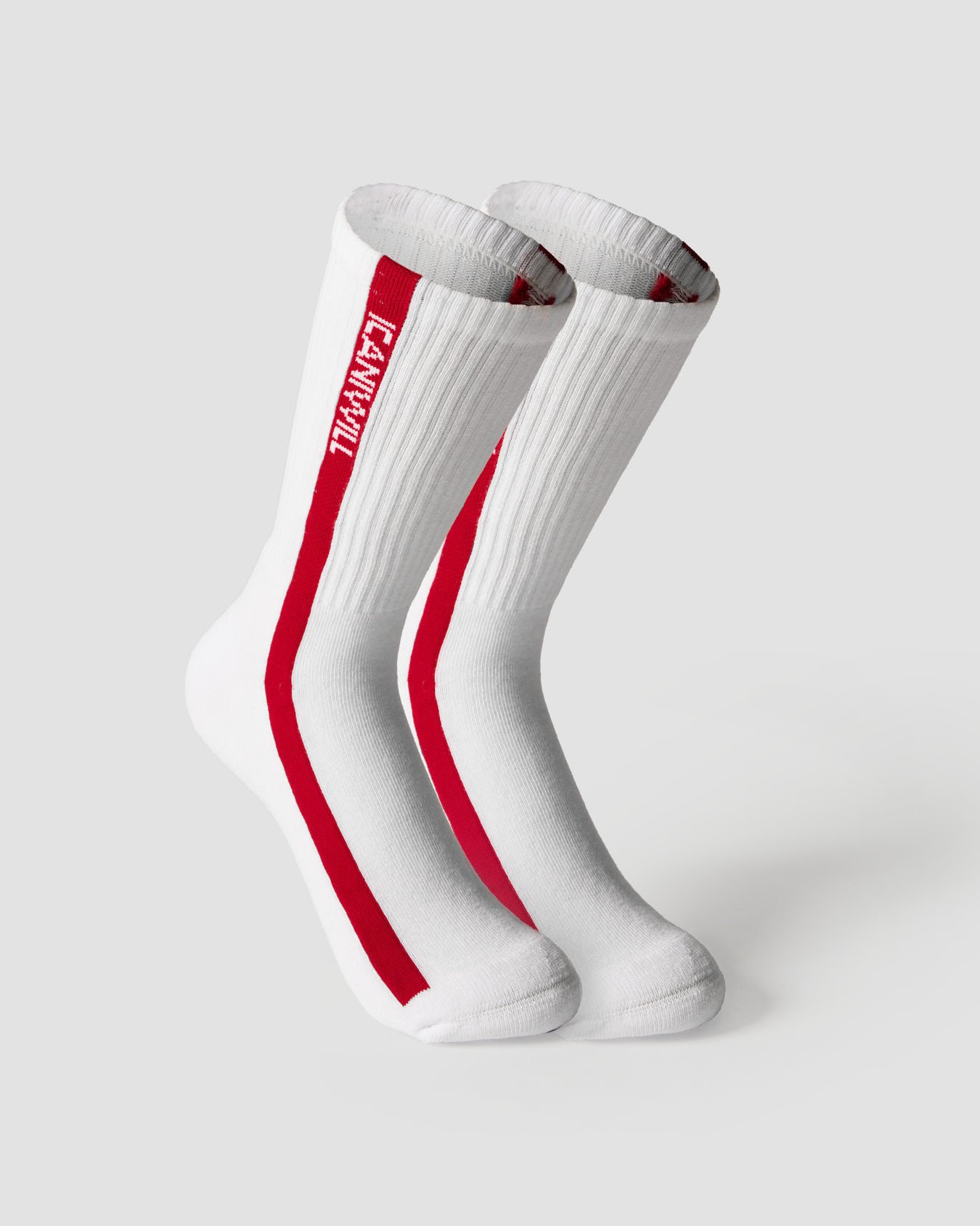 Vertical Striped Socks 2-pack Red Cherry - billede 0