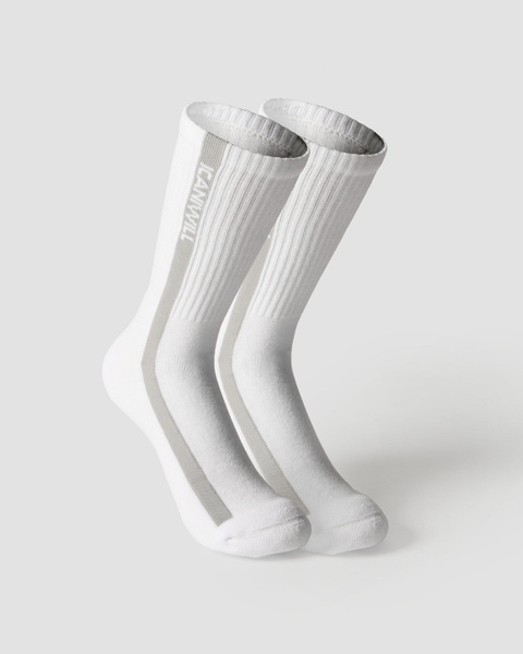 
                    Vertical Striped Socks 2-pack Light Grey Melange
                    
                  