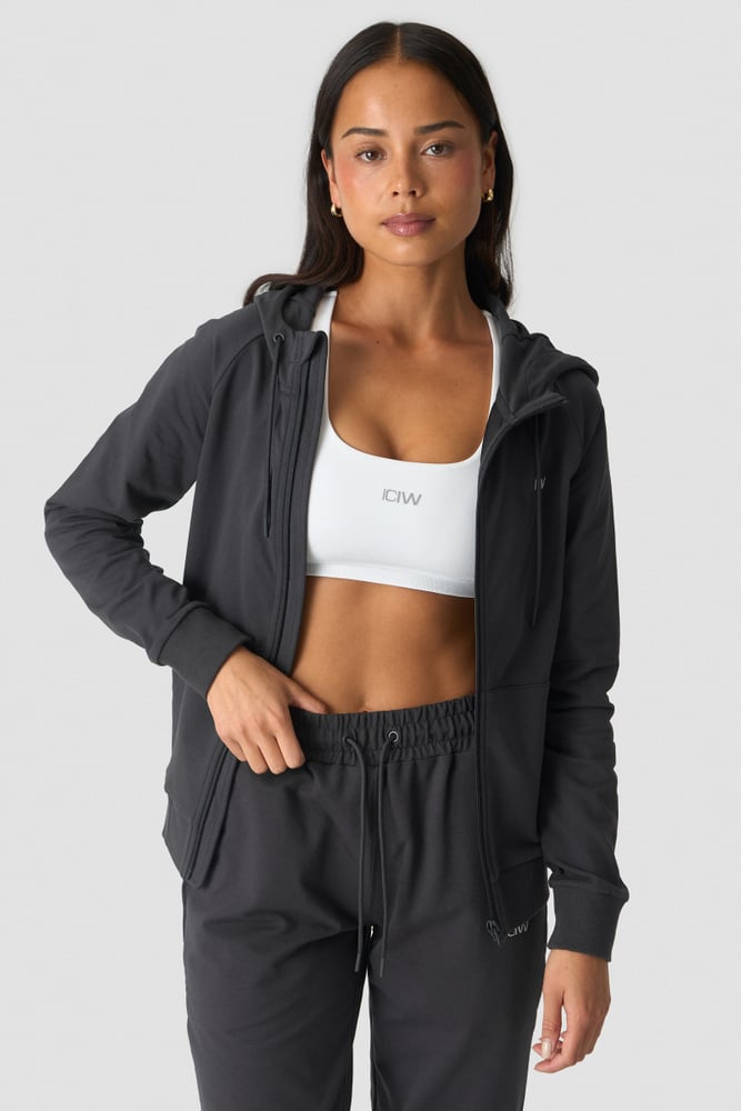 Activity Zip Hoodie Dark Grey