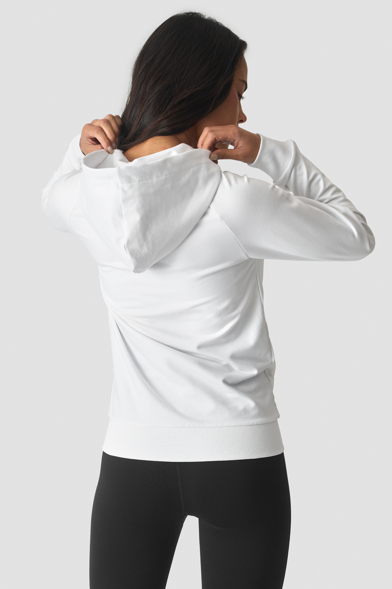 Activity Zip Hoodie White - bilde 3