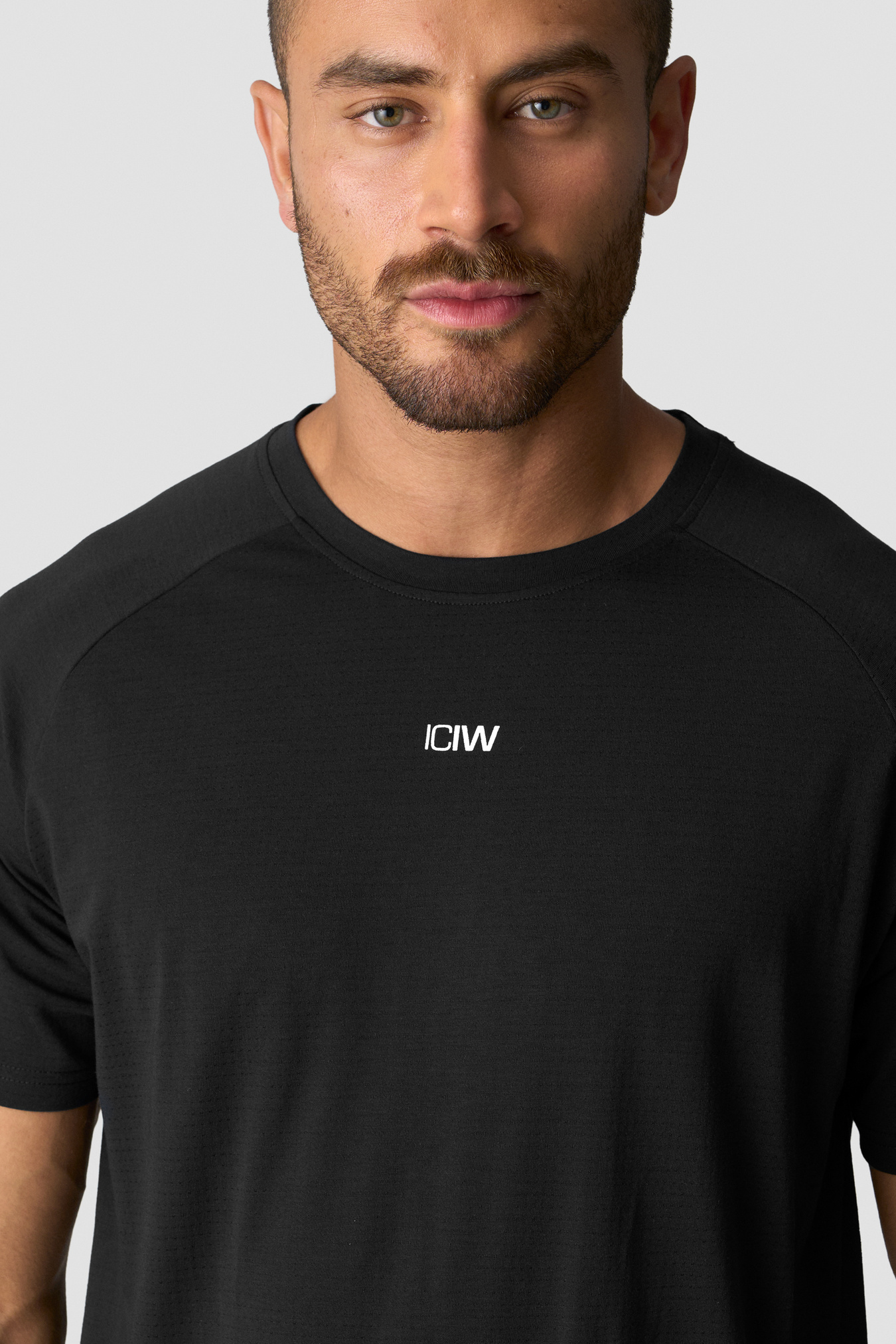 Stride Printed Tee Black - immagine $