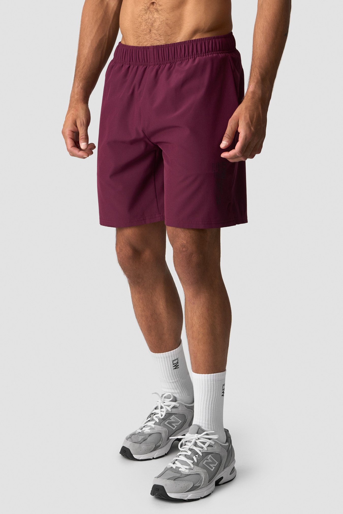 Training Printed Shorts Dark mahogany - immagine $