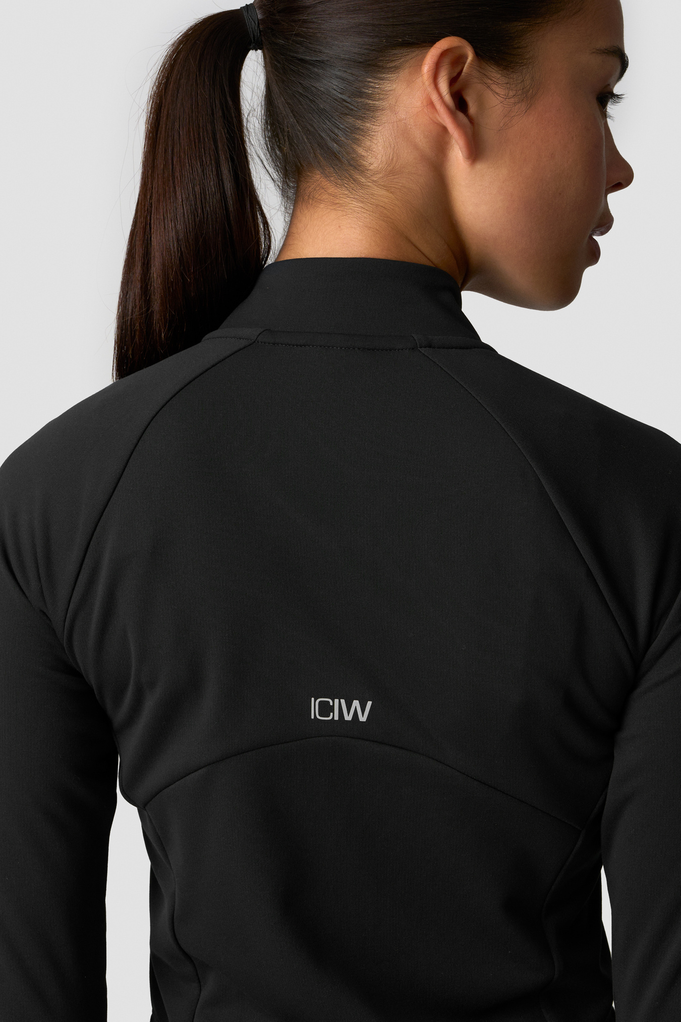 Mirage Printed Zip Midlayer Black - billede 4