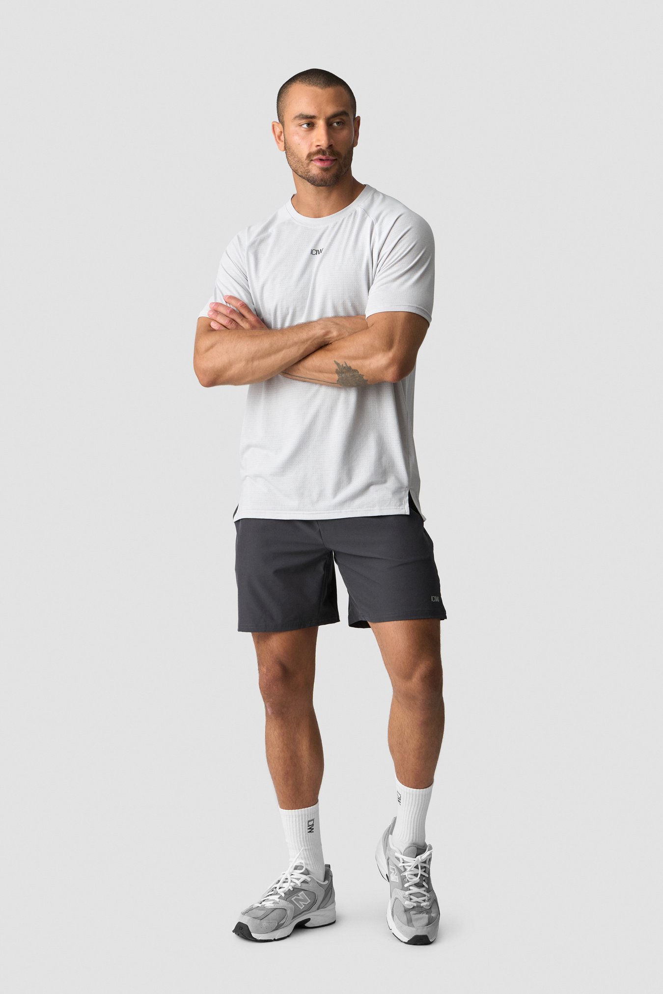 Training Shorts Dark Grey - immagine $