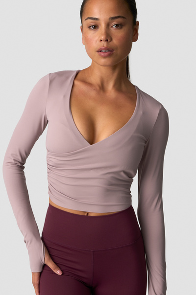 
                    Nimble Wrap Long Sleeve Dusty Mauve
                    
                  