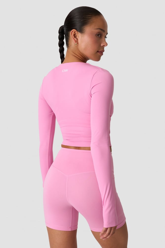 Nimble Wrap Long Sleeve Soft Rose Pink