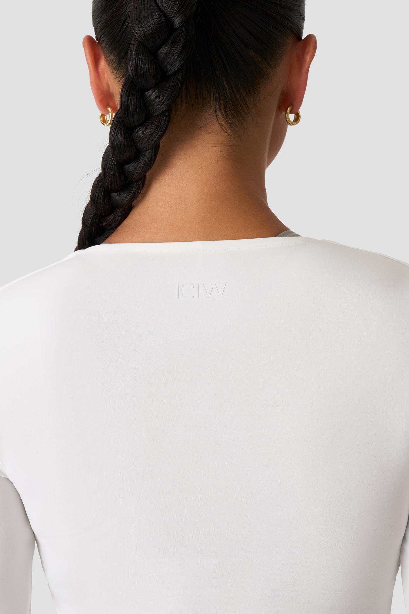 Nimble Wrap Long Sleeve White Snow - image 5