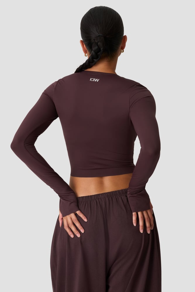 Nimble Wrap Long Sleeve Espresso
