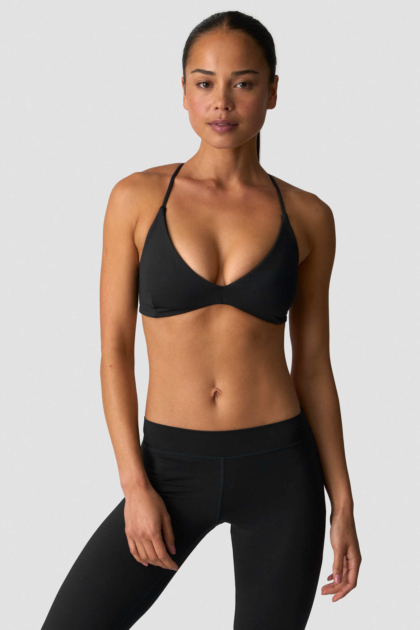 Nimble Strappy Sports Bra Black - image 2