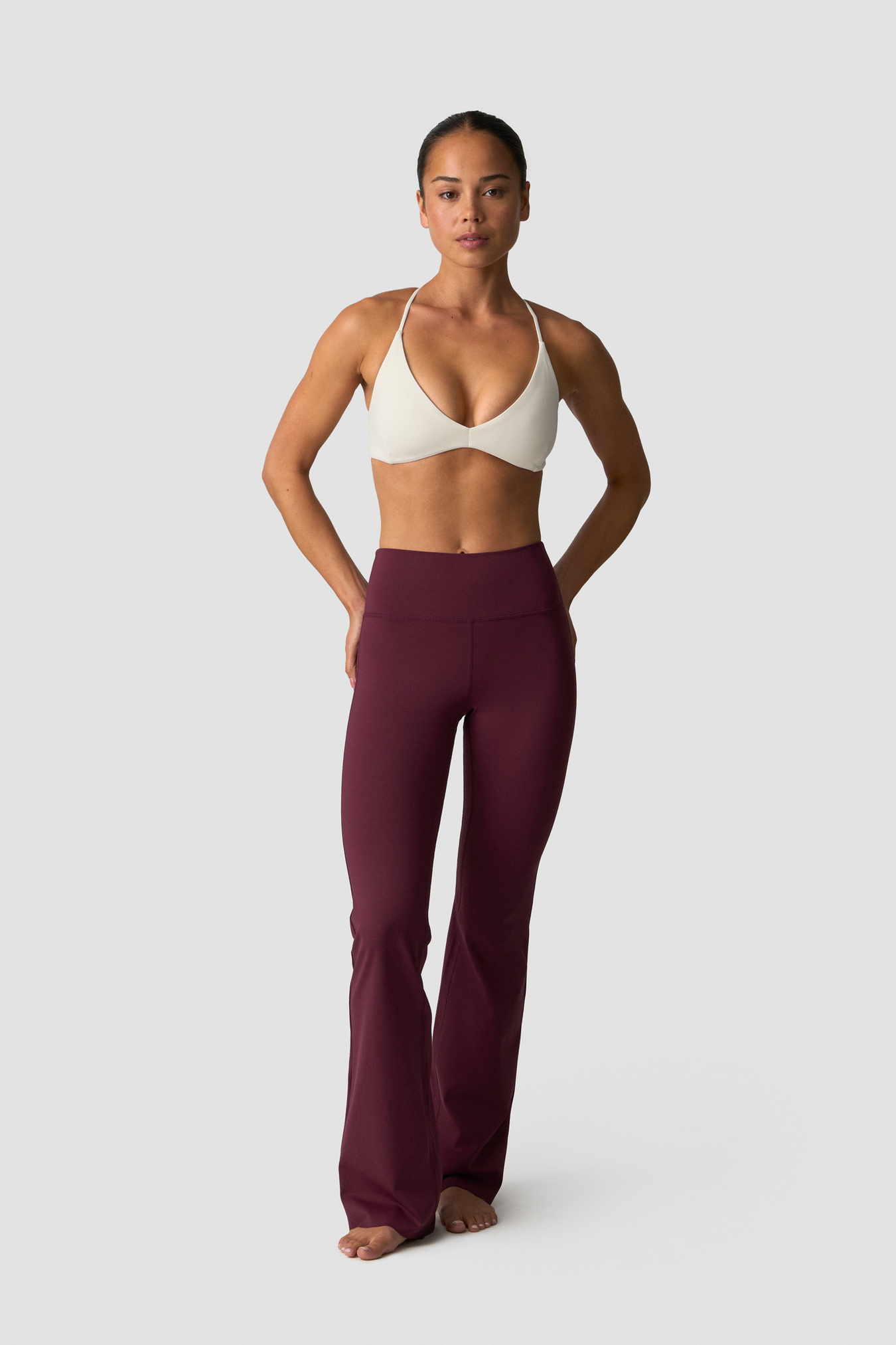 Nimble Strappy Sports Bra Ivory - image 3