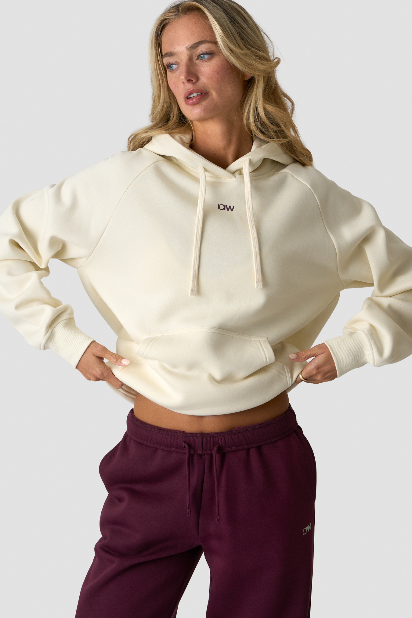 Everyday Hoodie Print Cream - Bild 3