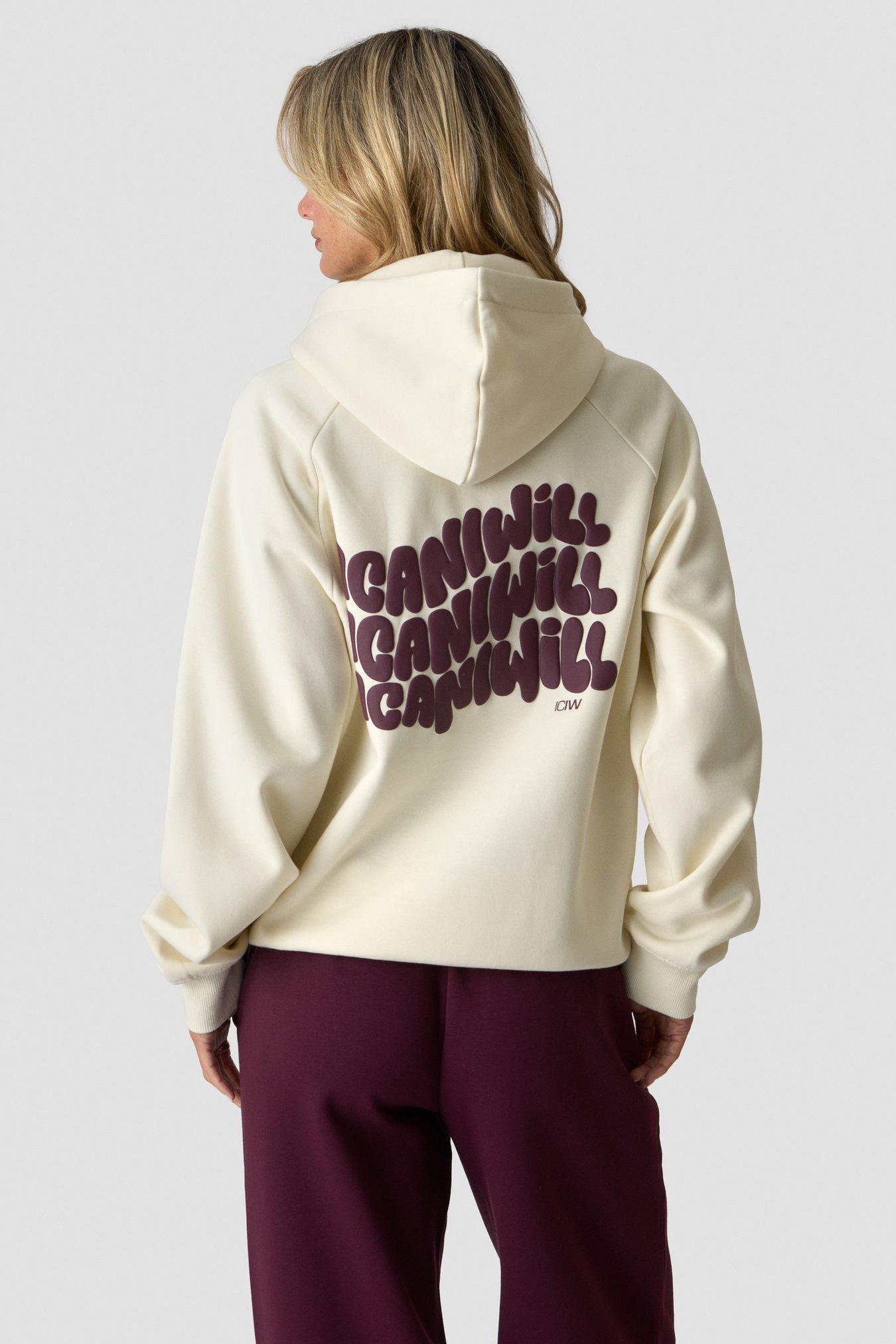 Everyday Hoodie Print Cream - Bild 4