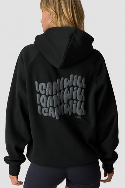 
                    Everyday Hoodie Print Black
                    
                  