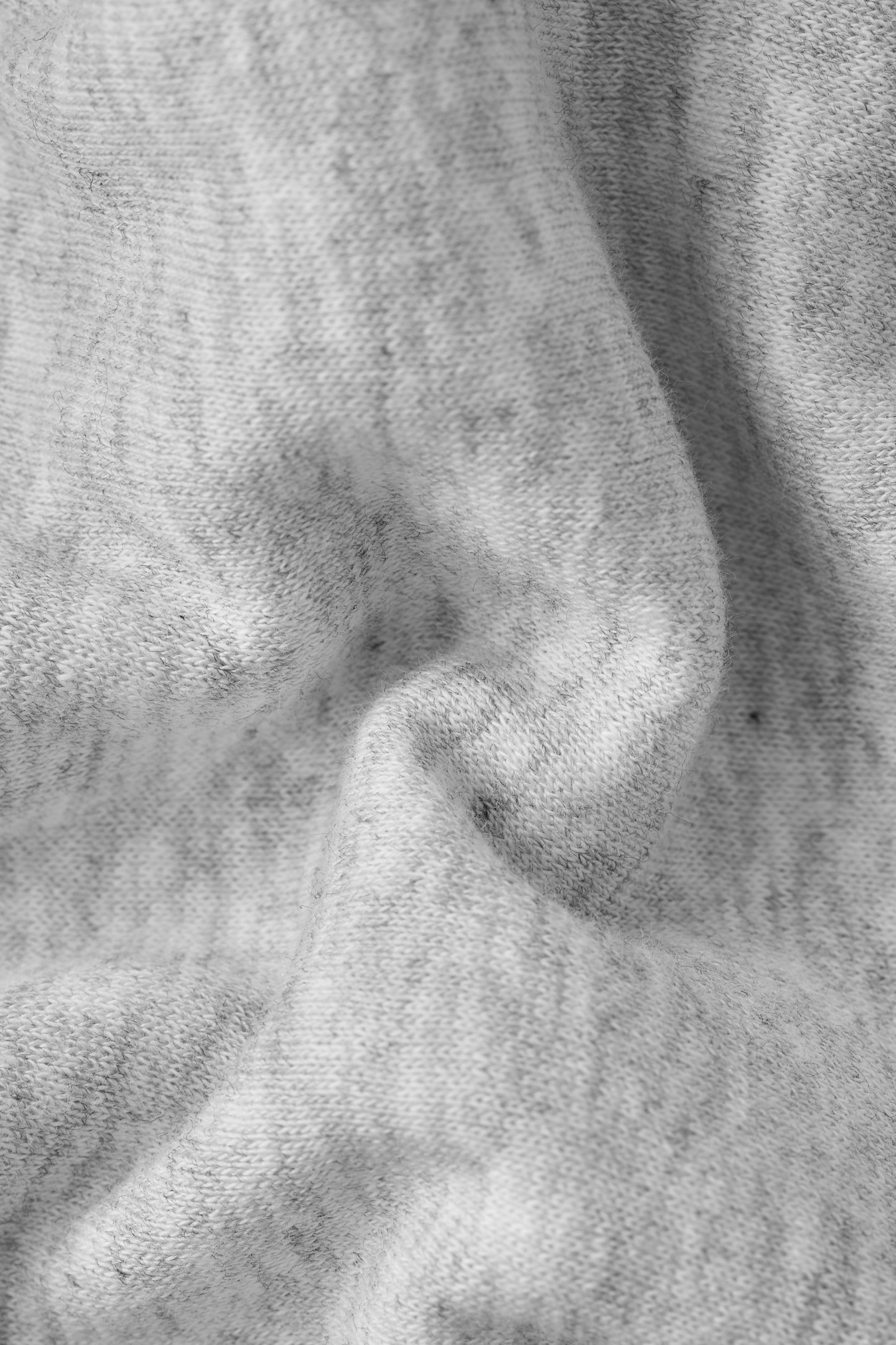 Everyday Hoodie Print W Light Grey Melange - afbeelding 5