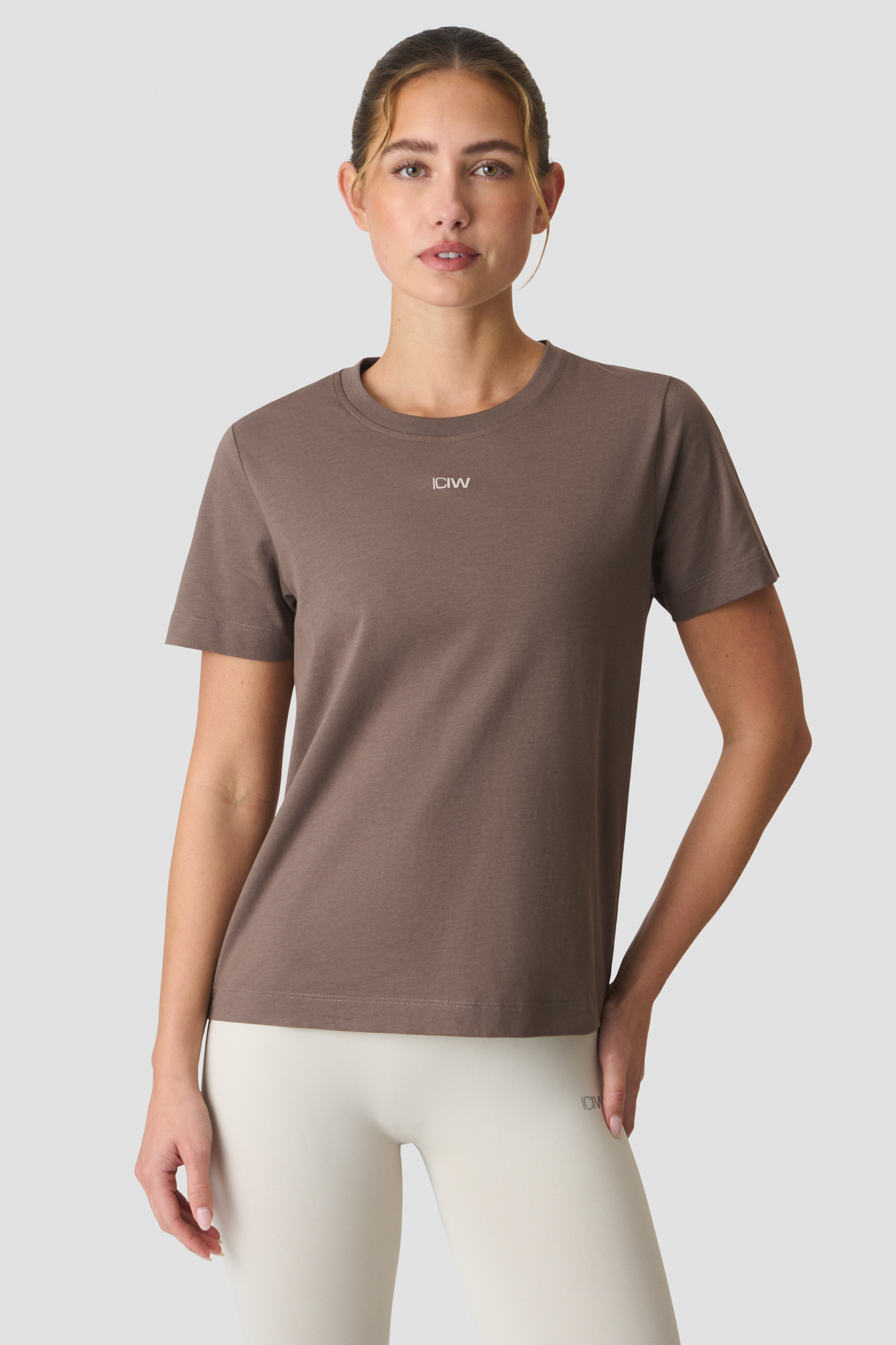 Everyday Cotton T-shirt Warm Grey - bilde 2