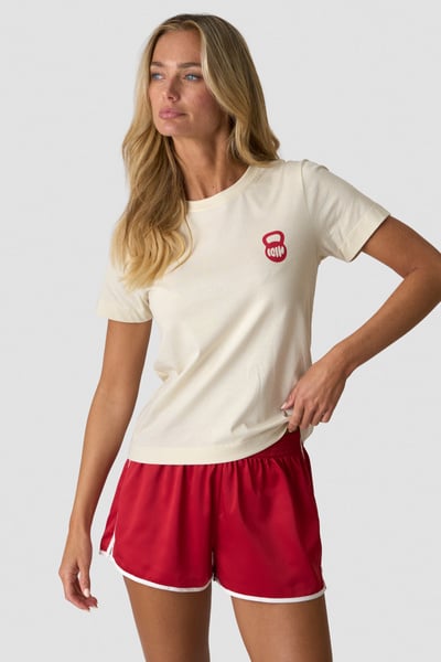 
                    Everyday Cotton T-shirt Print Cream
                    
                  