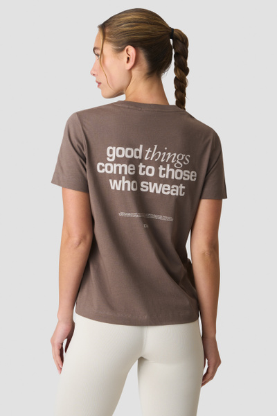 Everyday Cotton T-shirt Warm Grey - undefined