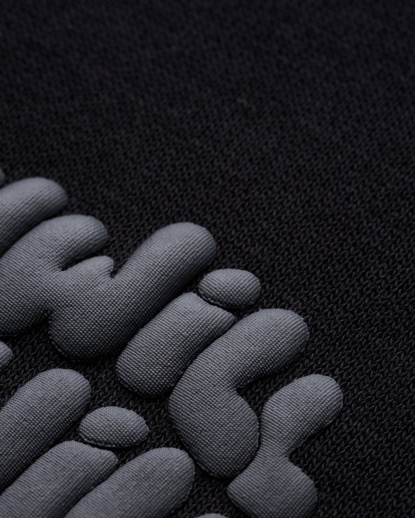 Everyday 1/4 Zip Crewneck Print Black - Bild 5