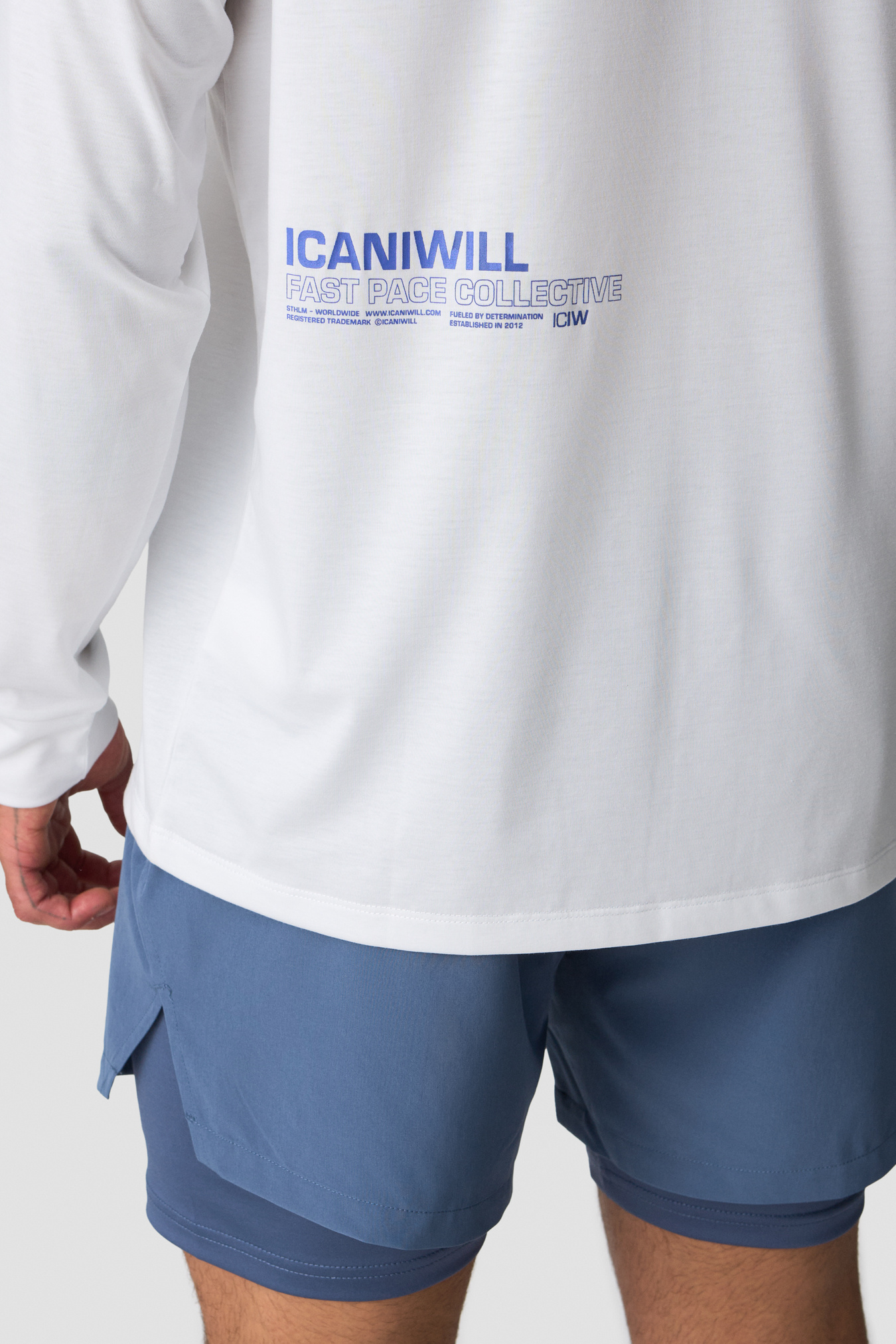 Mirage Dri-Release Long Sleeve Print White Snow - billede 4
