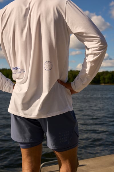 
                    Mirage Dri-Release Long Sleeve Print White Snow
                    
                  