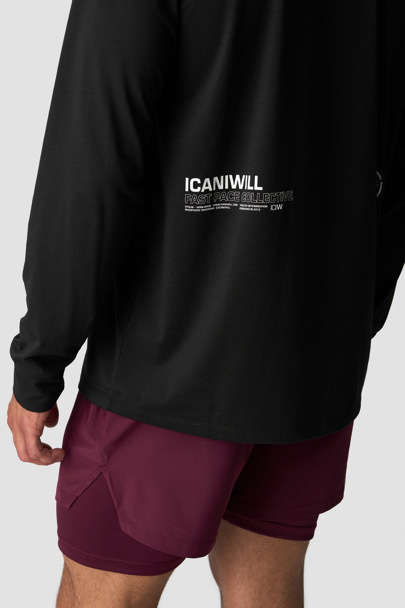 Mirage Dri-Release Long Sleeve Print Black - billede 3