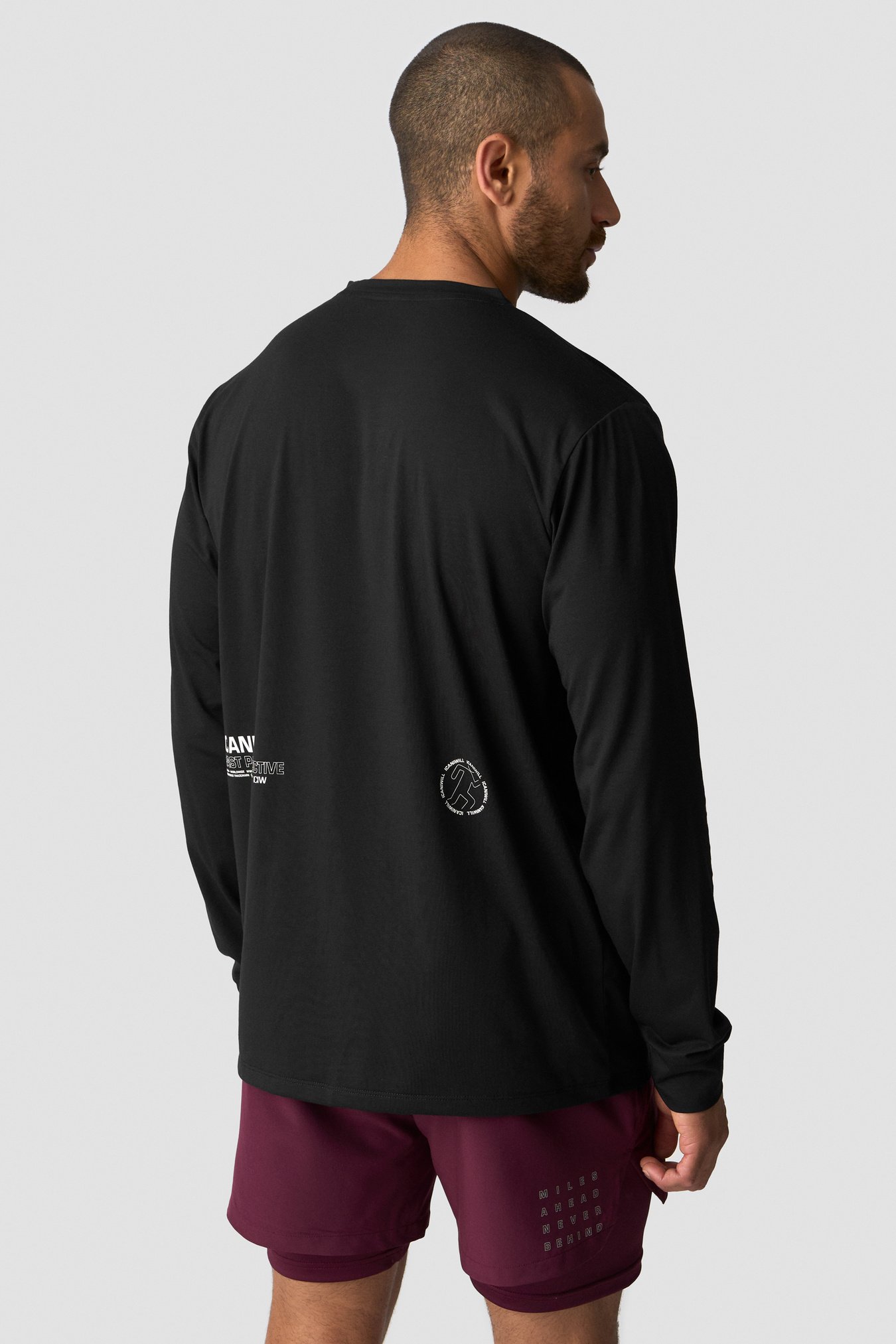 Mirage Dri-Release Long Sleeve Print Black - billede 1