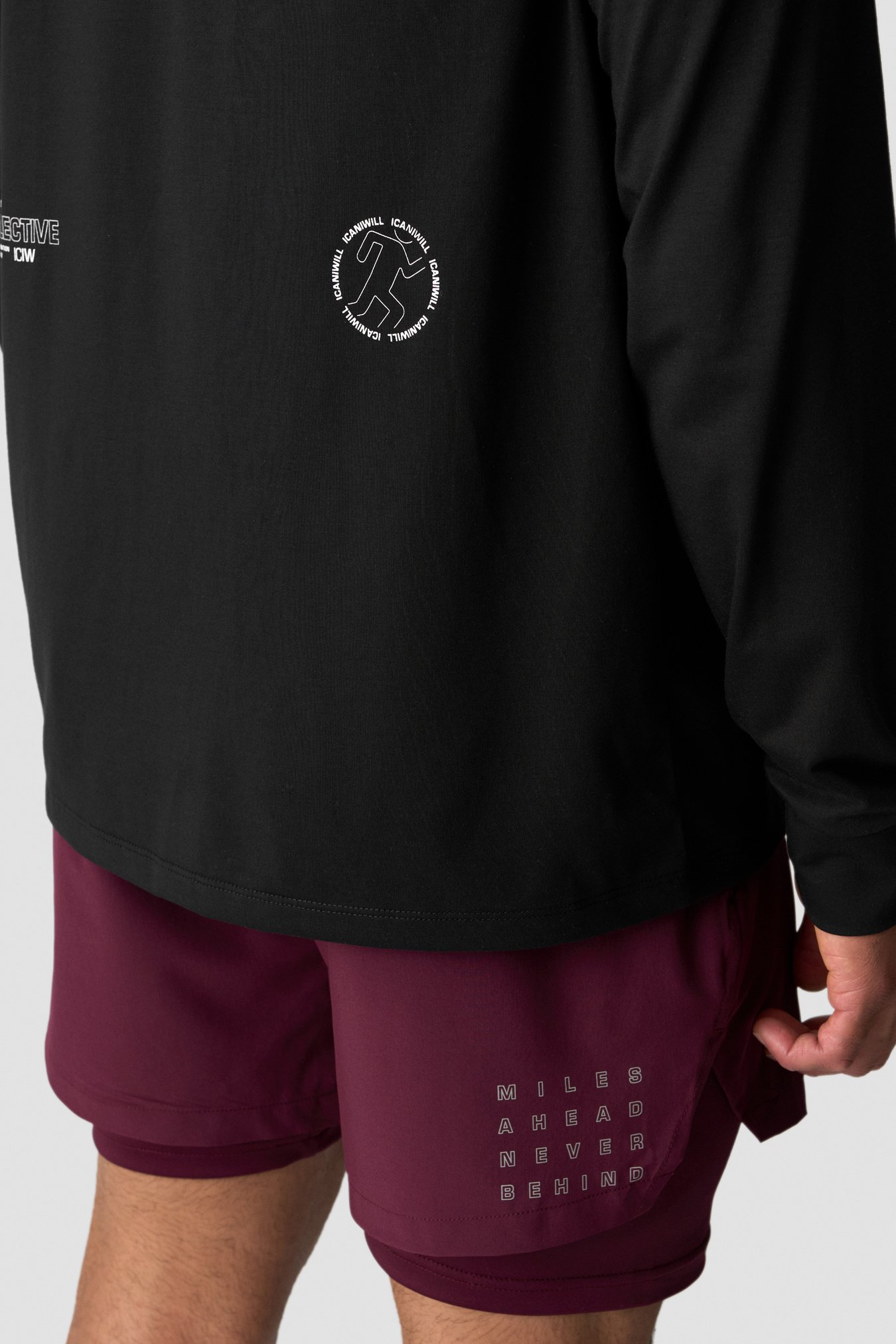 Mirage Dri-Release Long Sleeve Print Black - billede 4