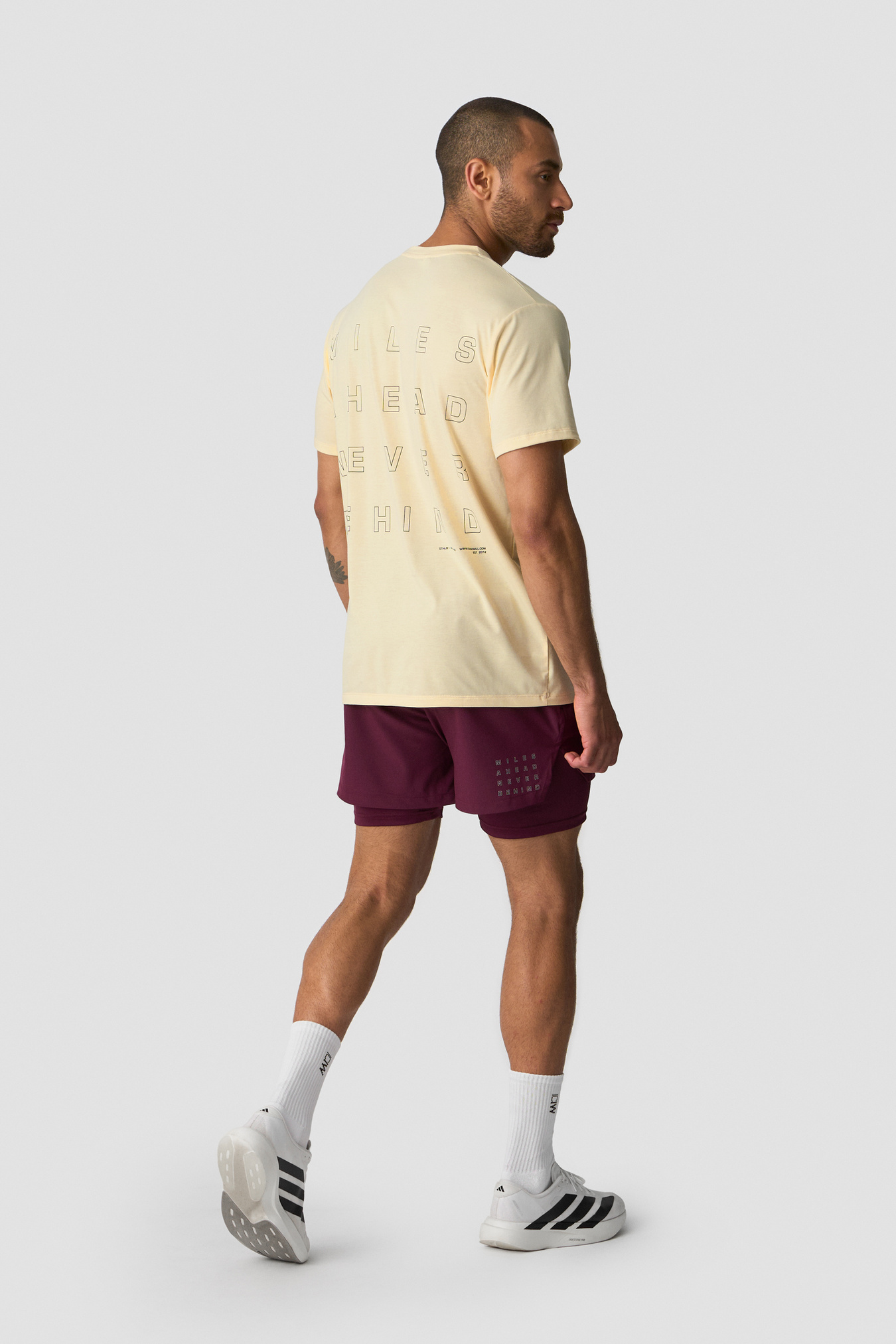 Mirage Dri-Release T-Shirt Print Butter Yellow - billede 5