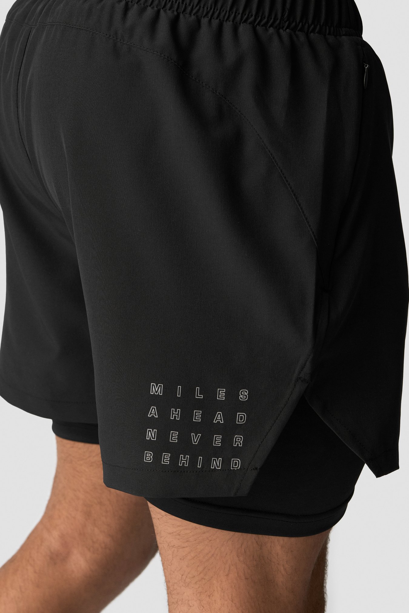 Mirage 2-in-1 5 Inch Shorts Black - billede 3