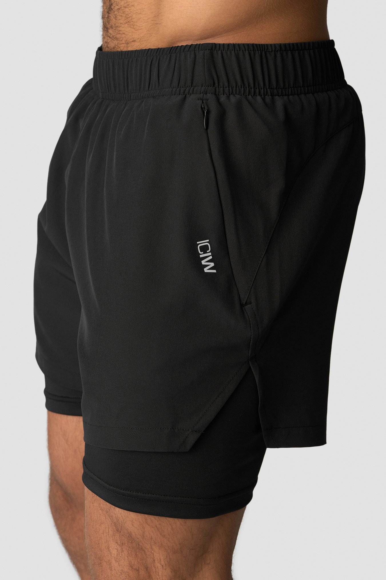 Mirage 2-in-1 5 Inch Shorts Black - billede 2