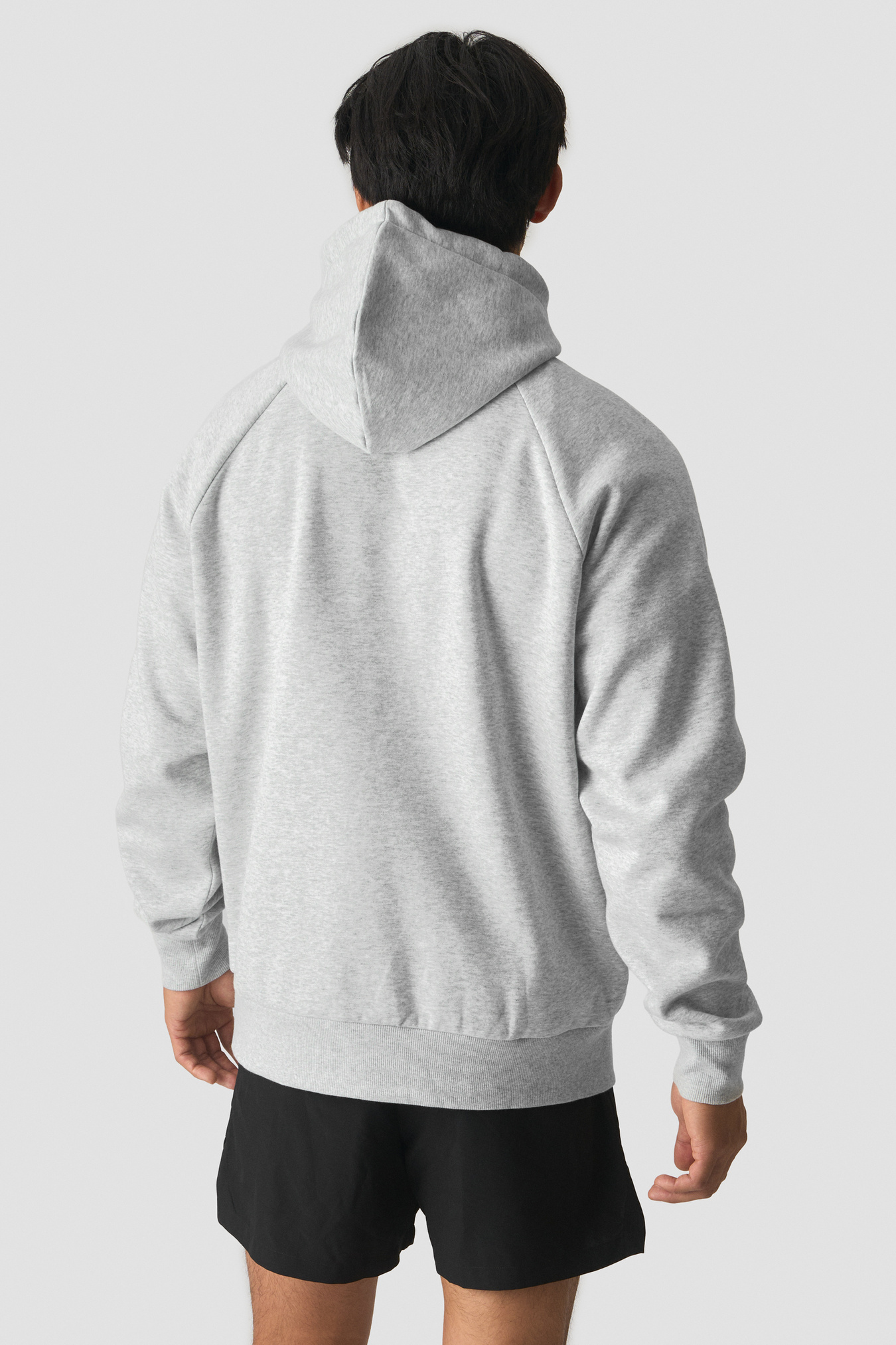 Everyday Hoodie Light Grey Melange - bilde 2