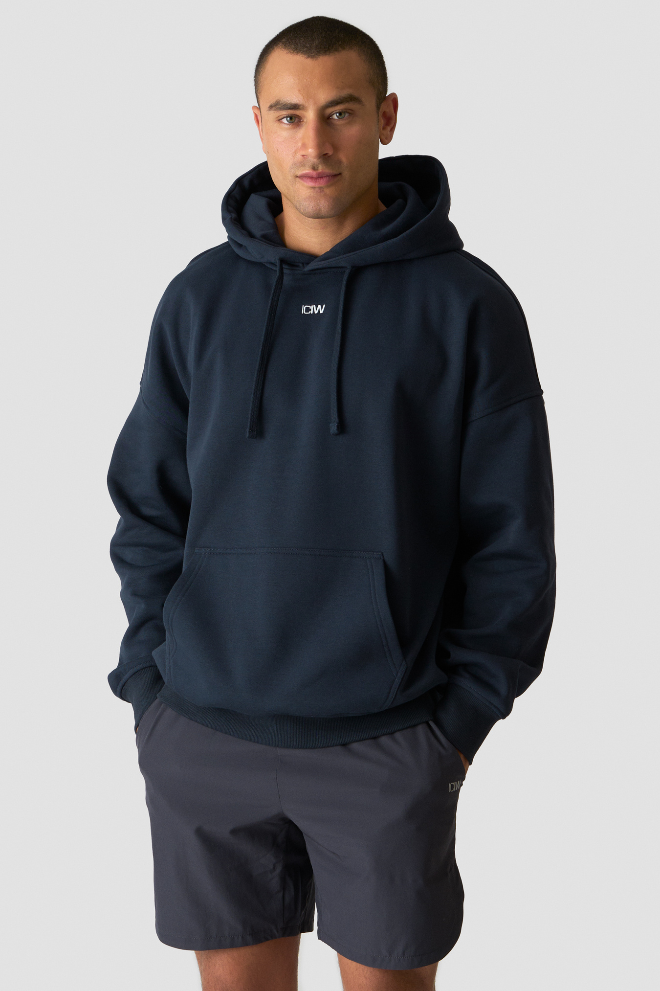 Everyday Relaxed Hoodie Navy - Bild 0