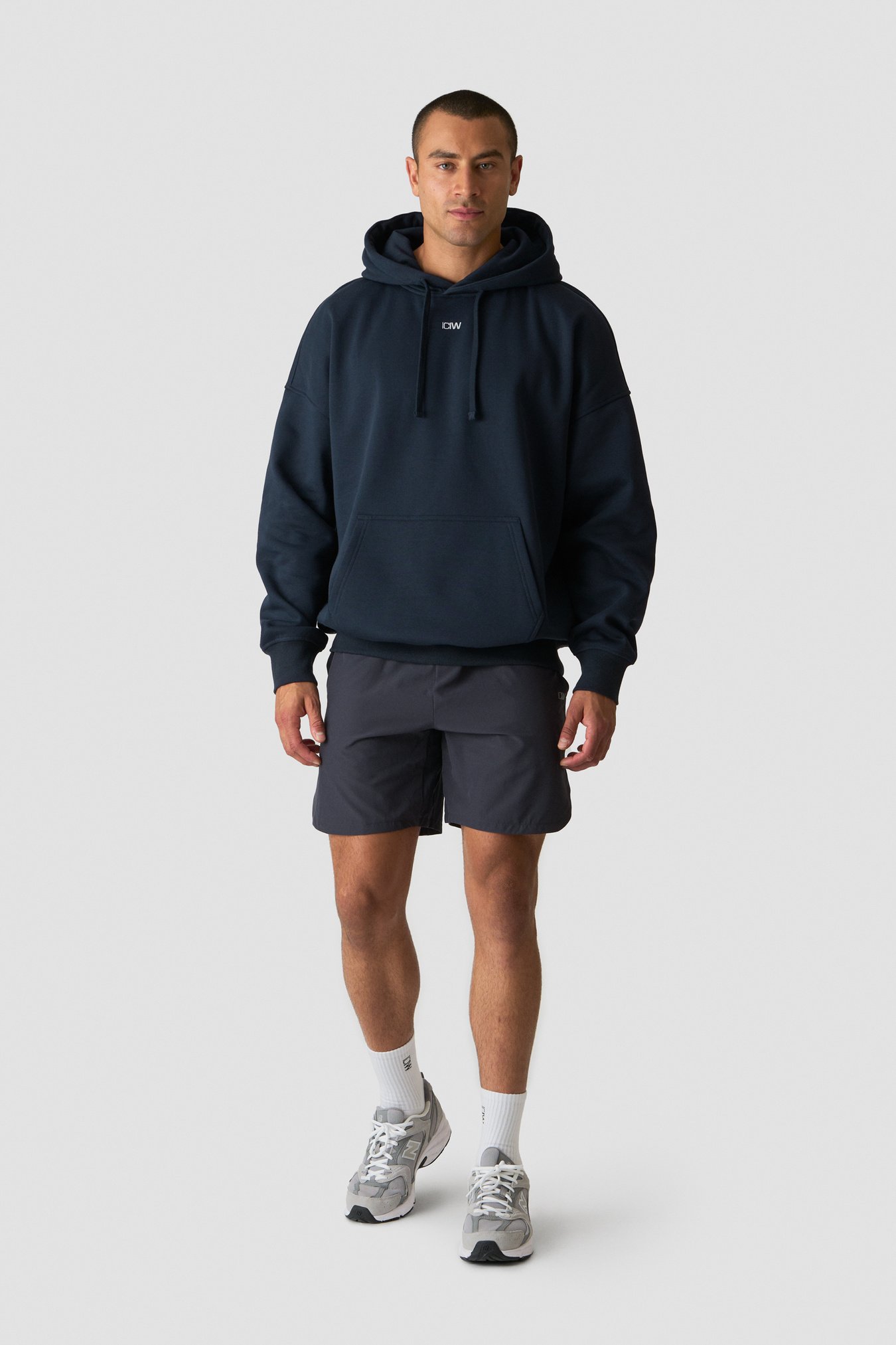 Everyday Relaxed Hoodie Navy - Bild 3