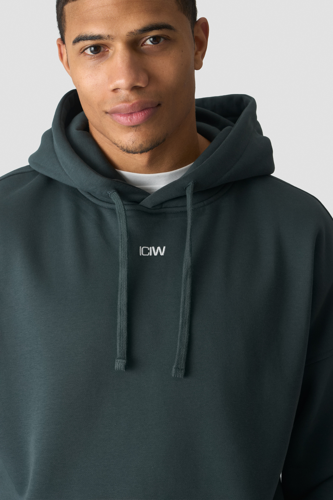 Everyday Relaxed Hoodie Dark Green - immagine $
