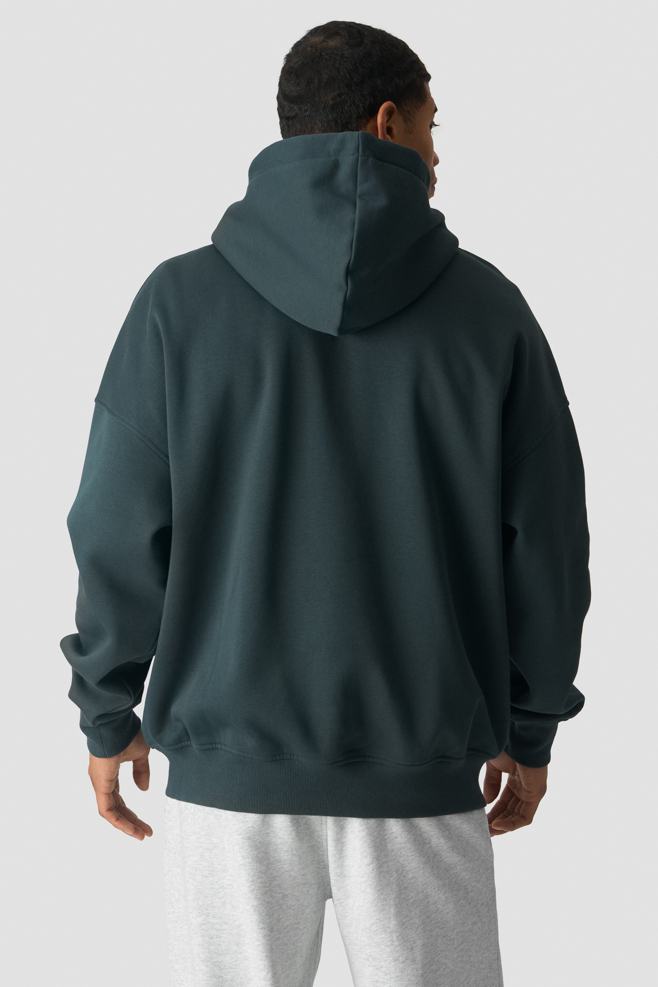 Everyday Relaxed Hoodie Dark Green - immagine $