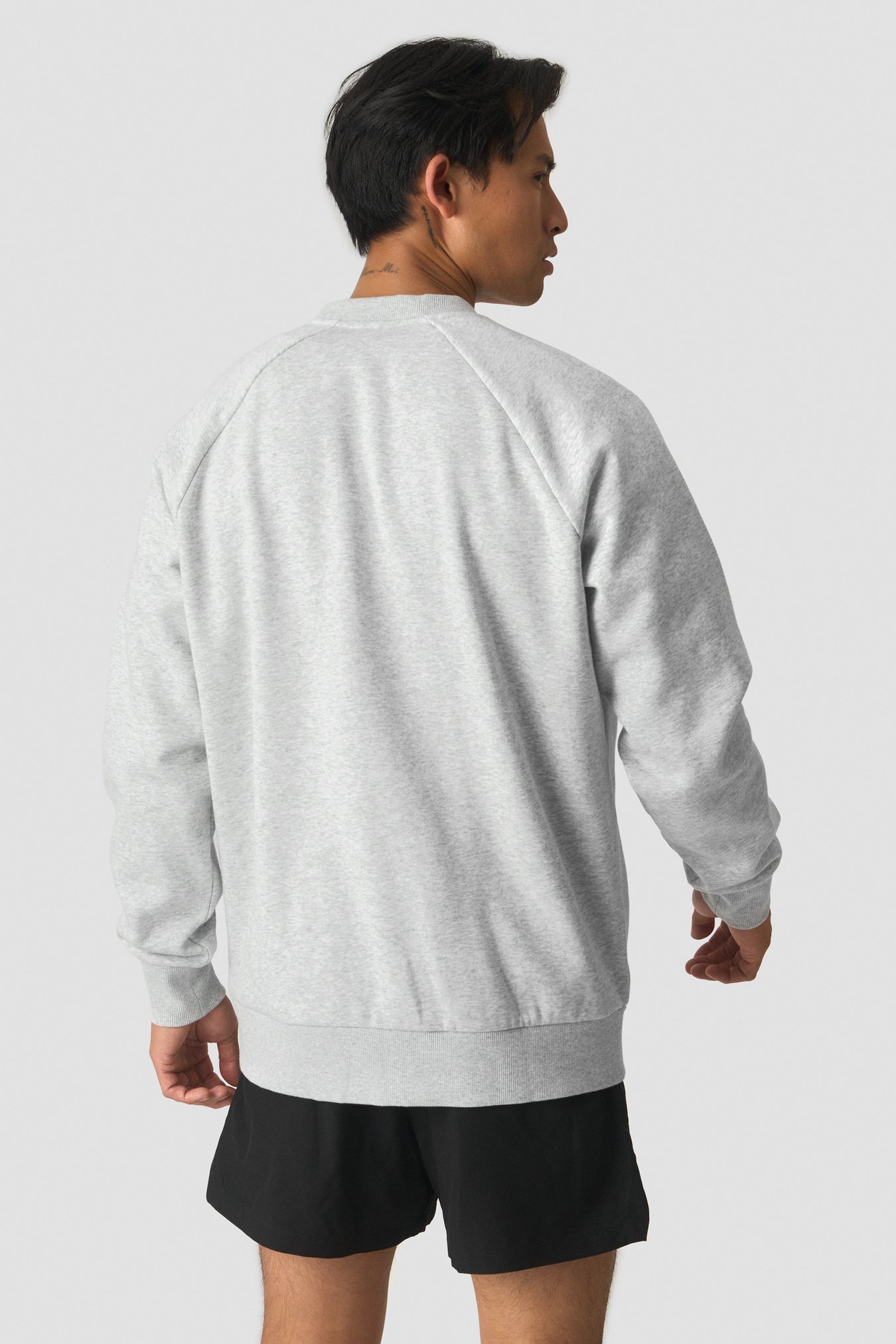 Everyday Crewneck Light Grey Melange - Bild 1