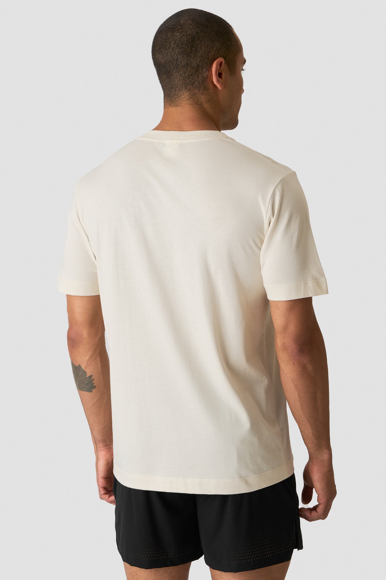 Everyday Cotton T-shirt Cream - Bild 1