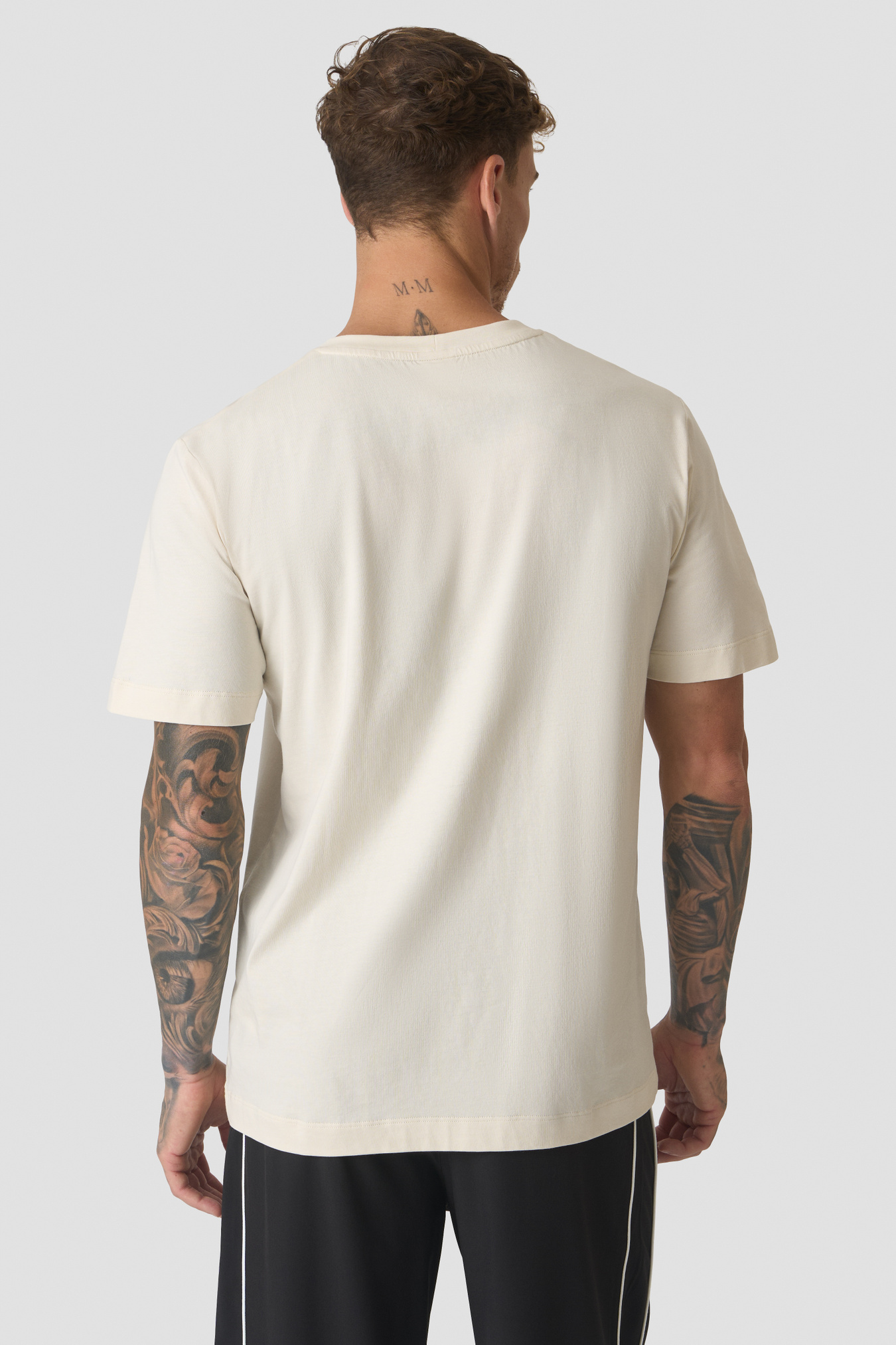 Everyday Cotton T-shirt Cream - bilde 3