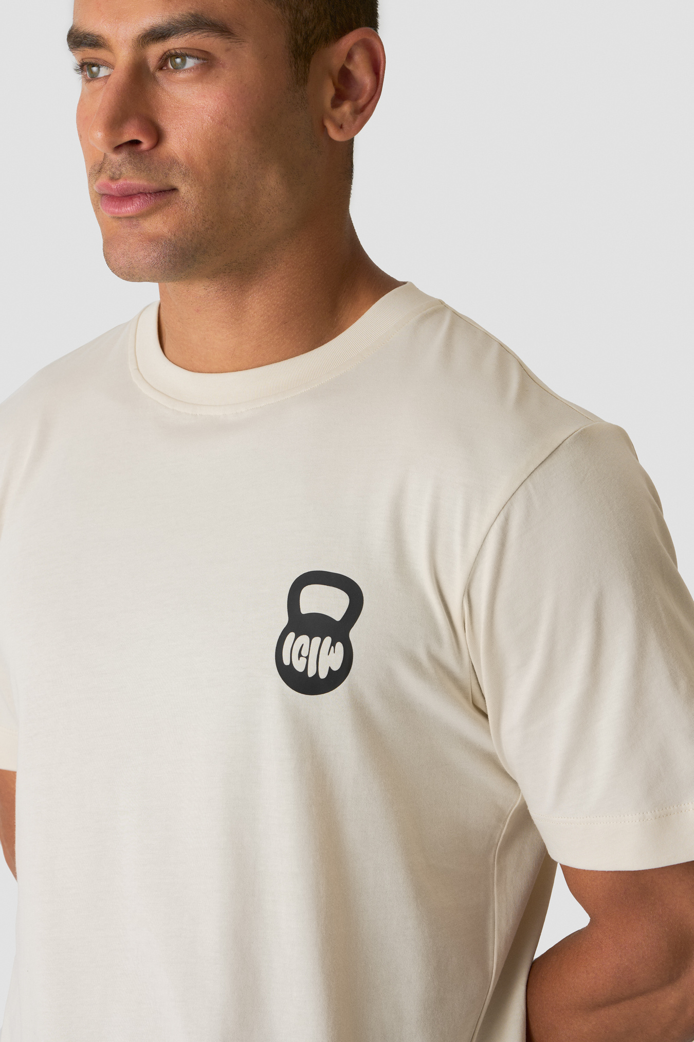 Everyday Cotton T-shirt Cream - Bild 2