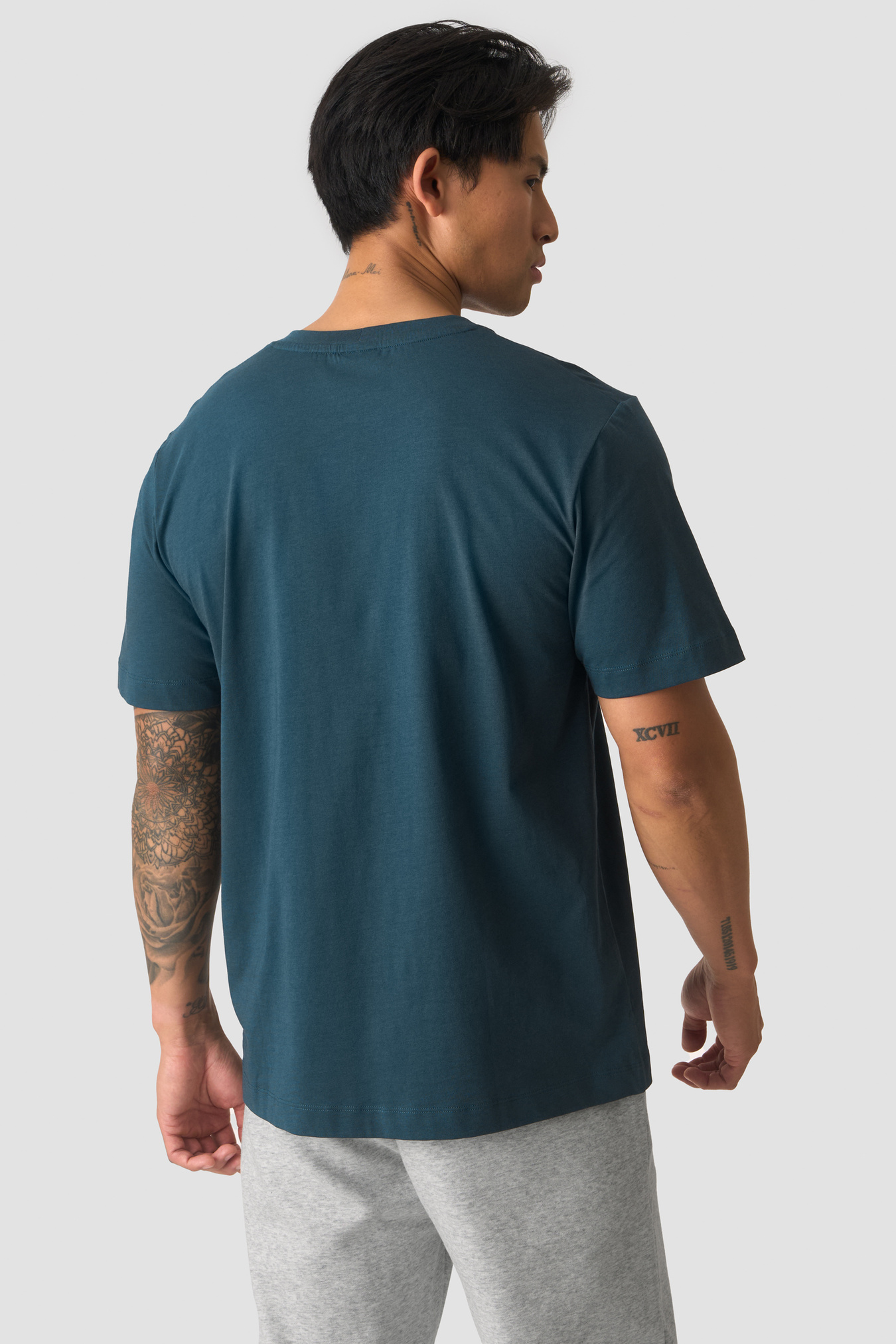 Everyday Cotton T-shirt P Dark Dusty Teal - imagen 1