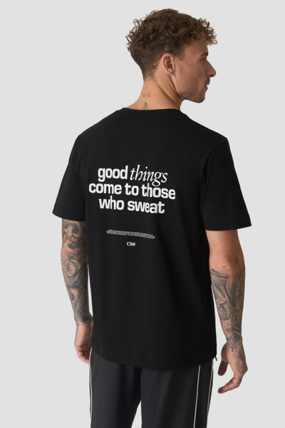 Everyday Cotton T-shirt Black - undefined