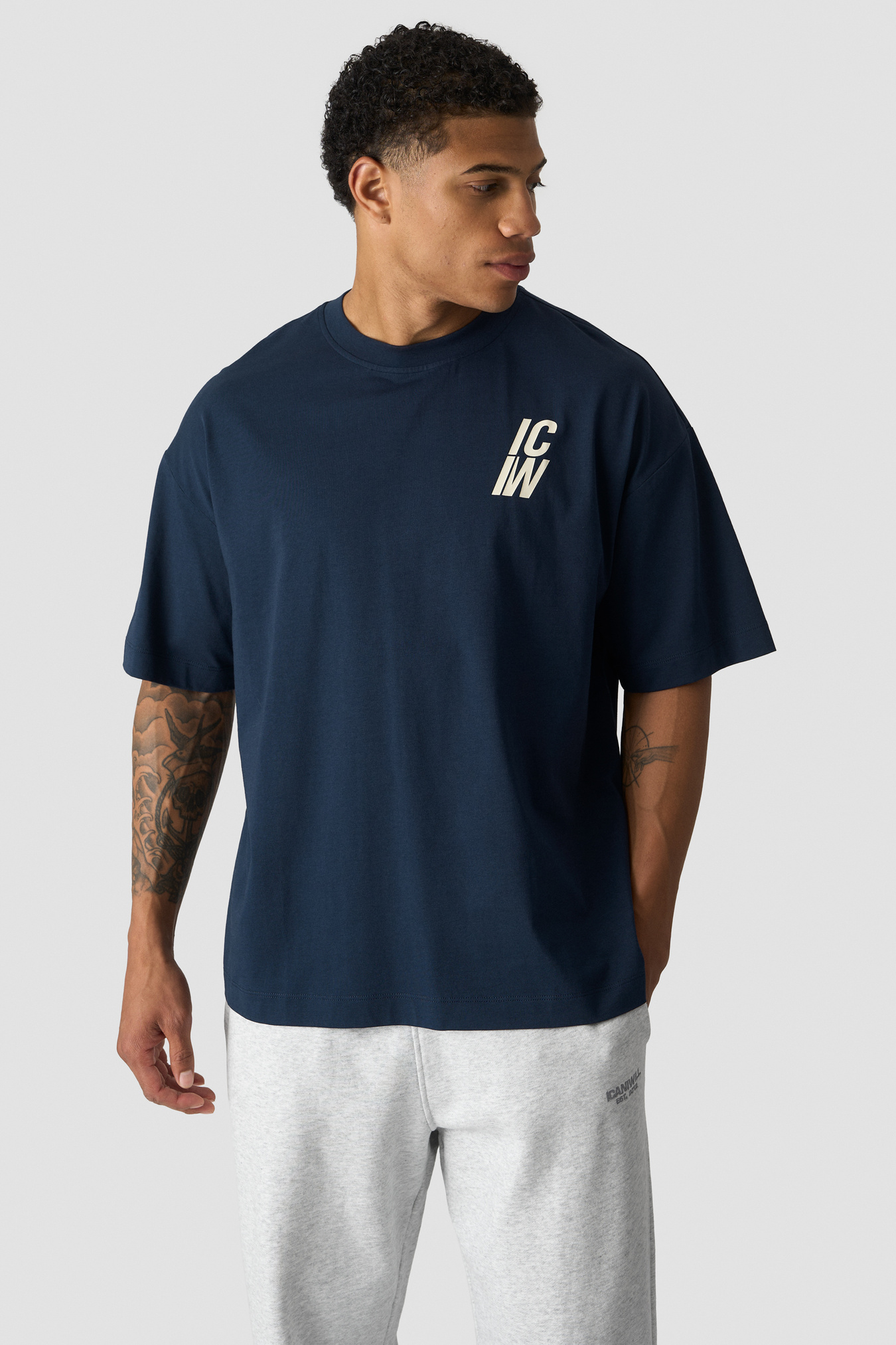 Everyday OS T-shirt Print M Midnight Blue - kuva 1