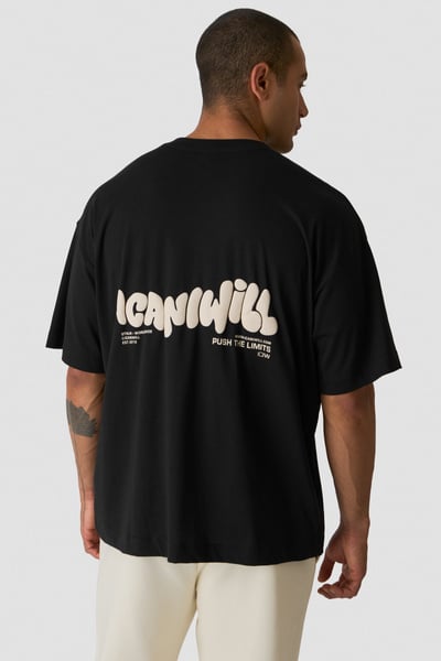 
                    Everyday Oversized Cotton T-shirt Print Black
                    
                  