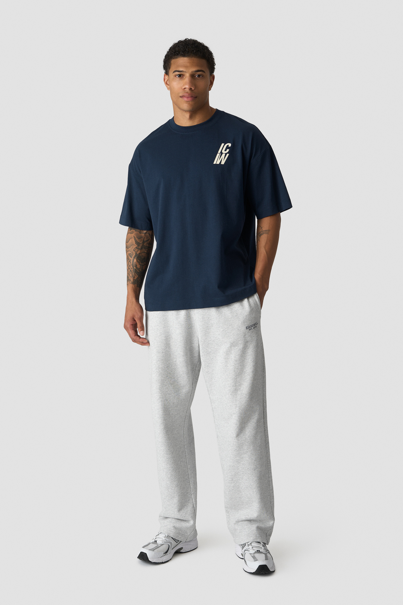 Everyday OS T-shirt Print M Midnight Blue - kuva 4